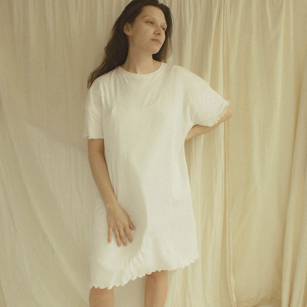 Conservandum POINTELLE night dress Dress Balsam cream 011100100
