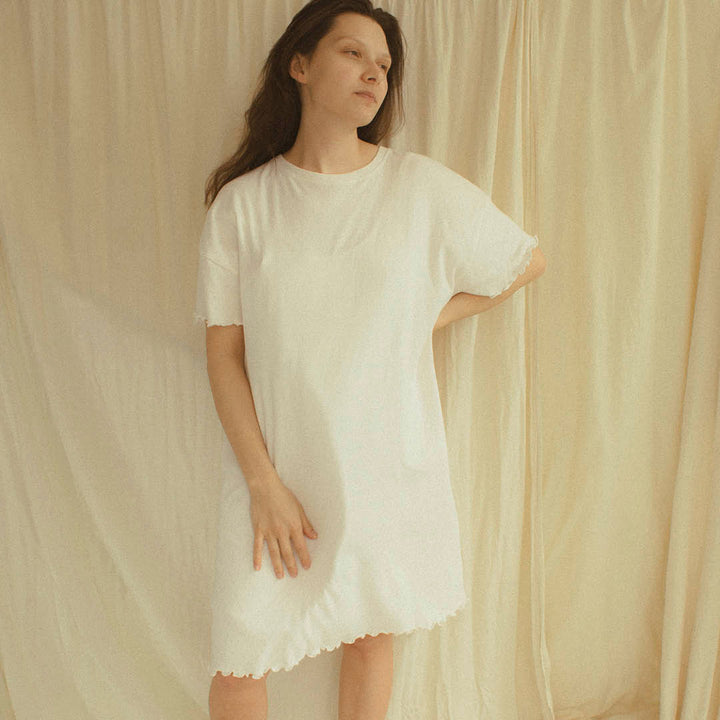 Conservandum POINTELLE night dress Dress Balsam cream 011100100