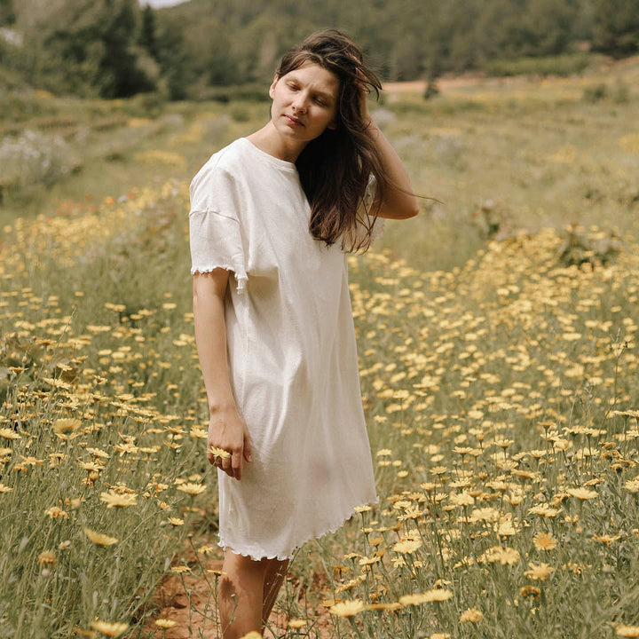 Conservandum POINTELLE night dress Dress Balsam cream 011100100
