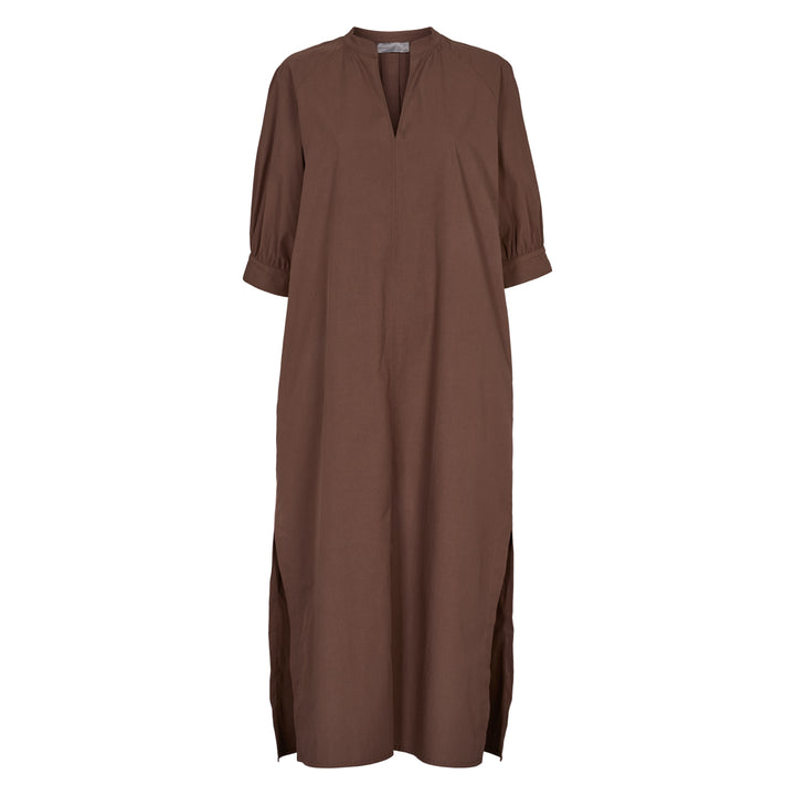 Conservandum POPLIN dress Dress French Roast 019101200