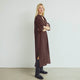 Conservandum POPLIN dress Dress French Roast 019101200
