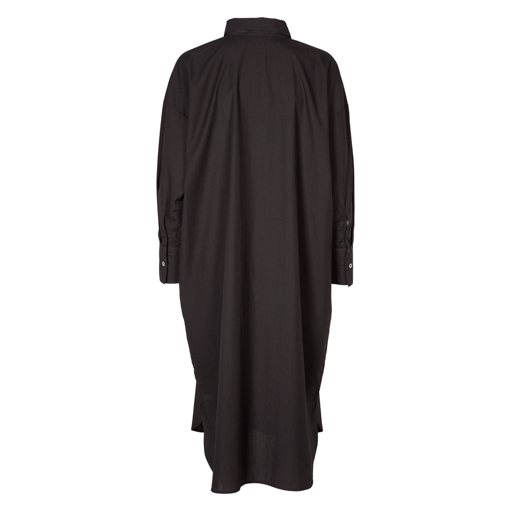 Conservandum POPLIN shirt dress Dress Black 019400706