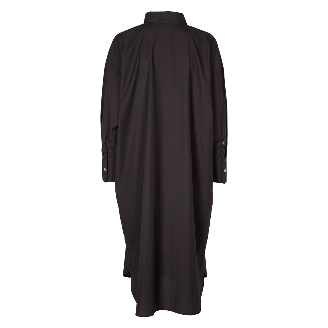 Conservandum POPLIN shirt dress Dress Black 019400706