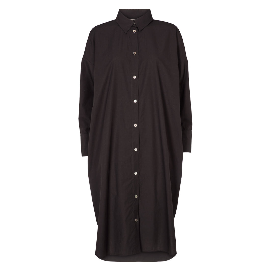 Conservandum POPLIN shirt dress Dress Black 019400706