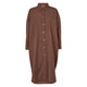 Conservandum POPLIN shirt dress Dress French Roast 019101200
