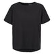 Conservandum POPLIN shirt top BOX-FIT S_S Tee Black 019400706