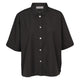 Conservandum POPLIN short shirt S_S Tee Black 019400706