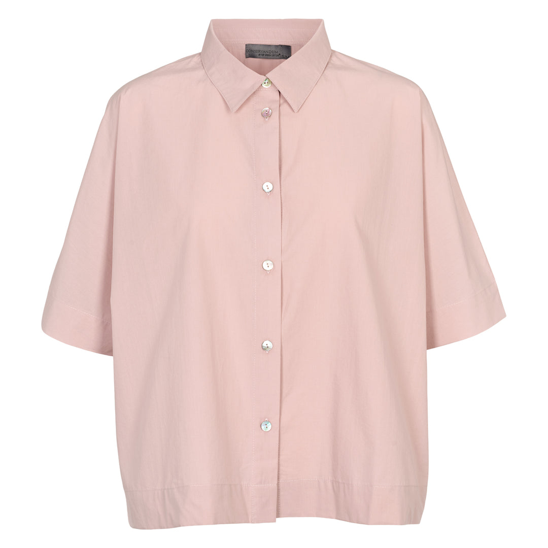 Conservandum POPLIN short shirt S_S Tee Rose 015270601