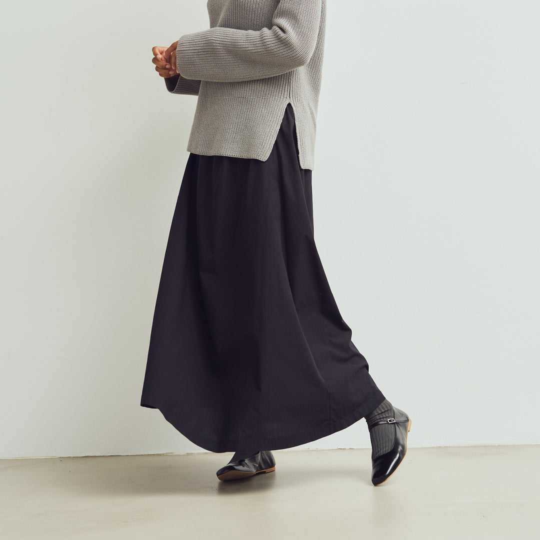 Conservandum POPLIN skirt Skirts Black 019400706