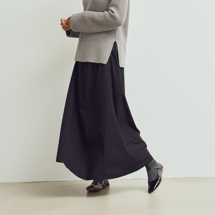 Conservandum POPLIN skirt Skirts Black 019400706