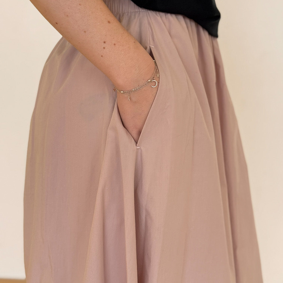 Conservandum POPLIN skirt Skirts Rose 015270601