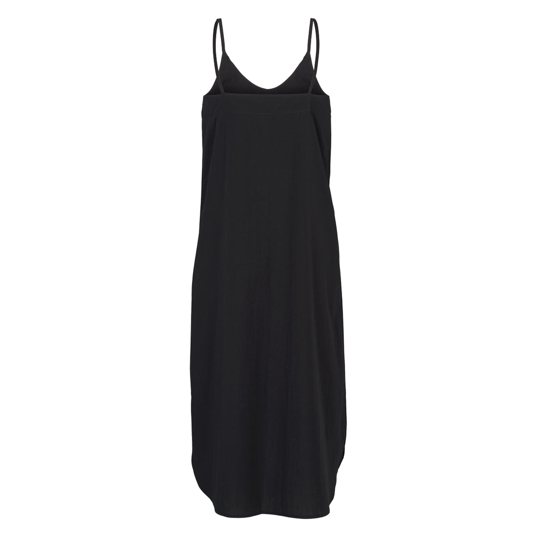Conservandum POPLIN strap dress Dress Black 019400706