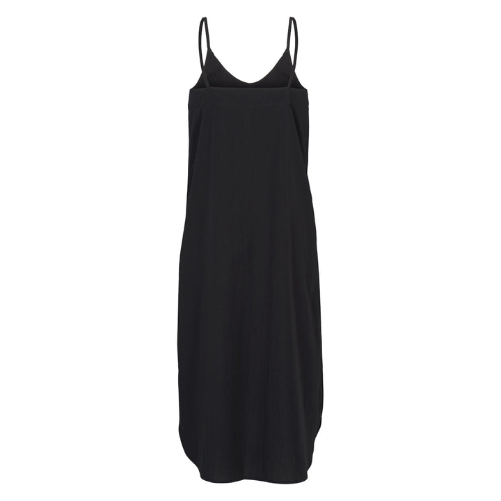 Conservandum POPLIN strap dress Dress Black 019400706