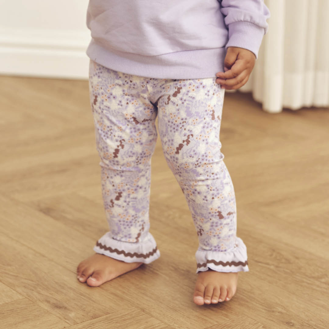 müsli PRAIRIE frill leggingss Leggings Bloom/ Tofu/ Pecan 690000310