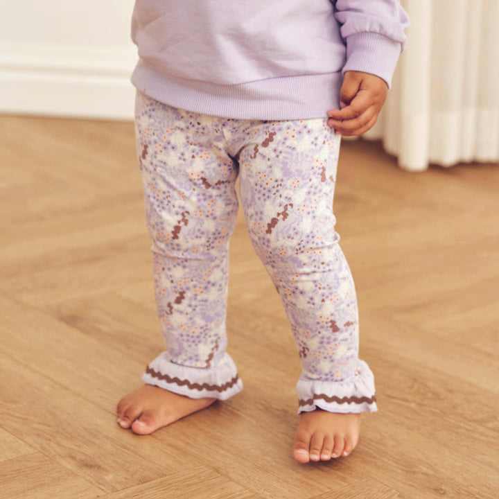 müsli PRAIRIE frill leggingss Leggings Bloom/ Tofu/ Pecan 690000310