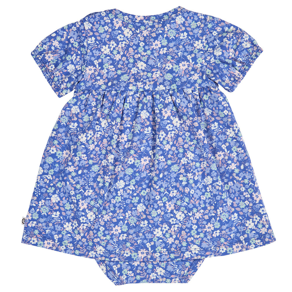müsli PRIMROSE floral dress body Bodystockings Azure blue/ Nectar/ Tofu 690000307