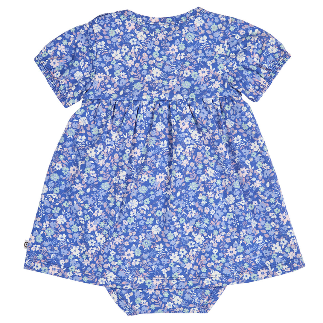 müsli PRIMROSE floral dress body Bodystockings Azure blue/ Nectar/ Tofu 690000307