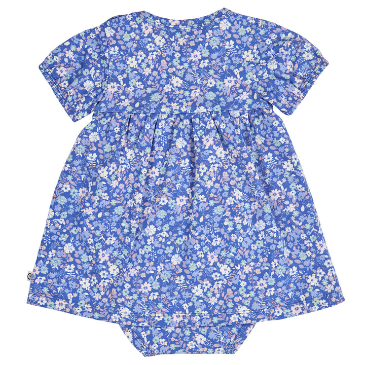 müsli PRIMROSE floral dress body Bodystockings Azure blue/ Nectar/ Tofu 690000307