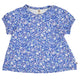 müsli PRIMROSE floral wide fit top S_S Tee Azure blue/ Nectar/ Tofu 690000307