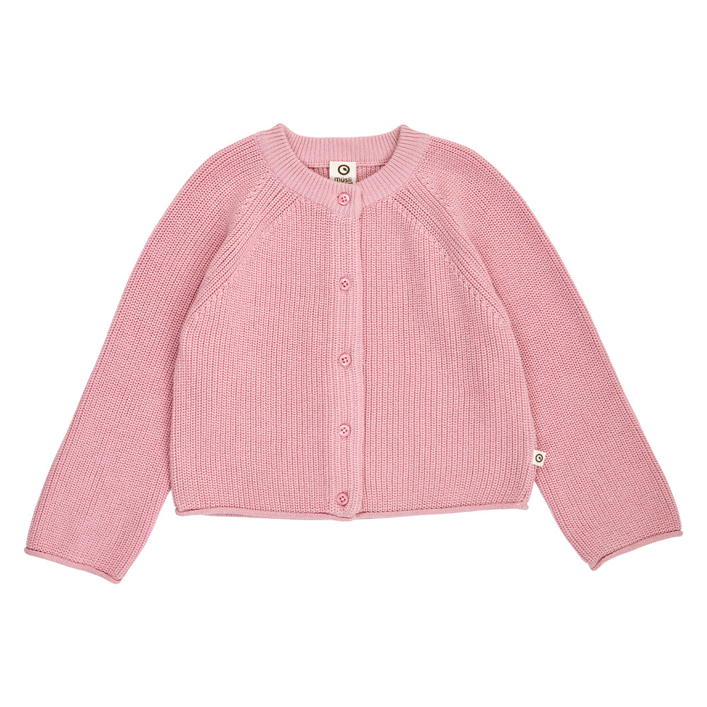 müsli PRIMROSE knitted raglan cardigan L_S Tee Nectar 014230502