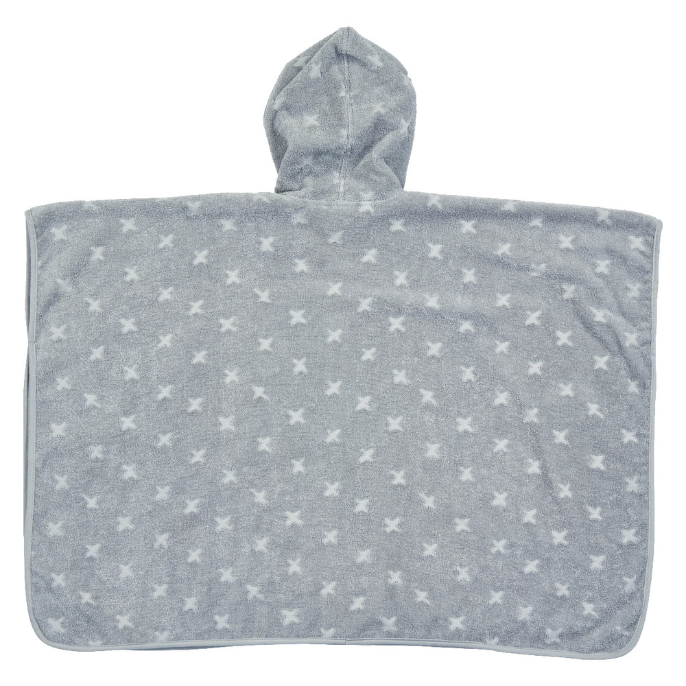 müsli Poncho with a hood Bathrobes & Towels Jasmin blue 015430501