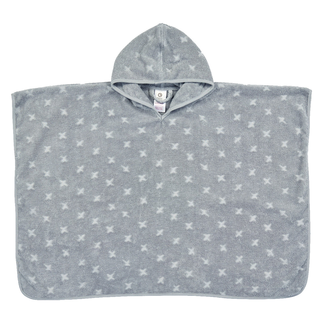 müsli Poncho with a hood Bathrobes & Towels Jasmin blue 015430501