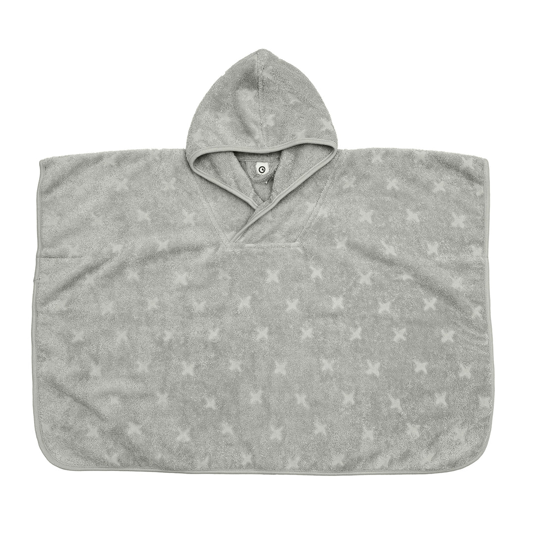müsli Poncho with a hood Bathrobes & Towels Mineral green 016590401