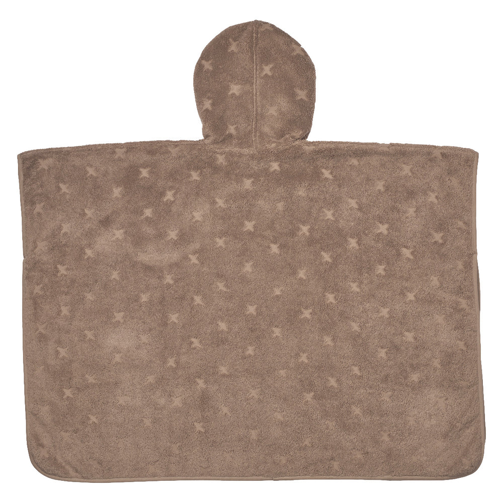 müsli Poncho with a hood Bathrobes & Towels Walnut 017080802