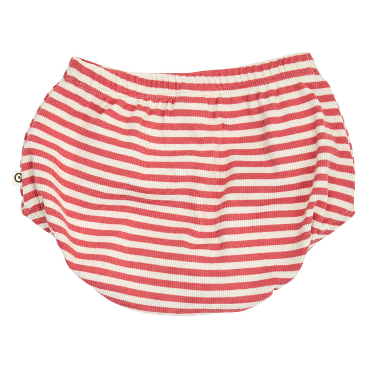 müsli RIB STRIPE bloomers Pants Mineral red/ Tofu 690000312