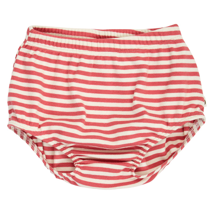 müsli RIB STRIPE bloomers Pants Mineral red/ Tofu 690000312