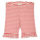 müsli RIB STRIPE frill tights Leggings Mineral red/ Tofu 690000312