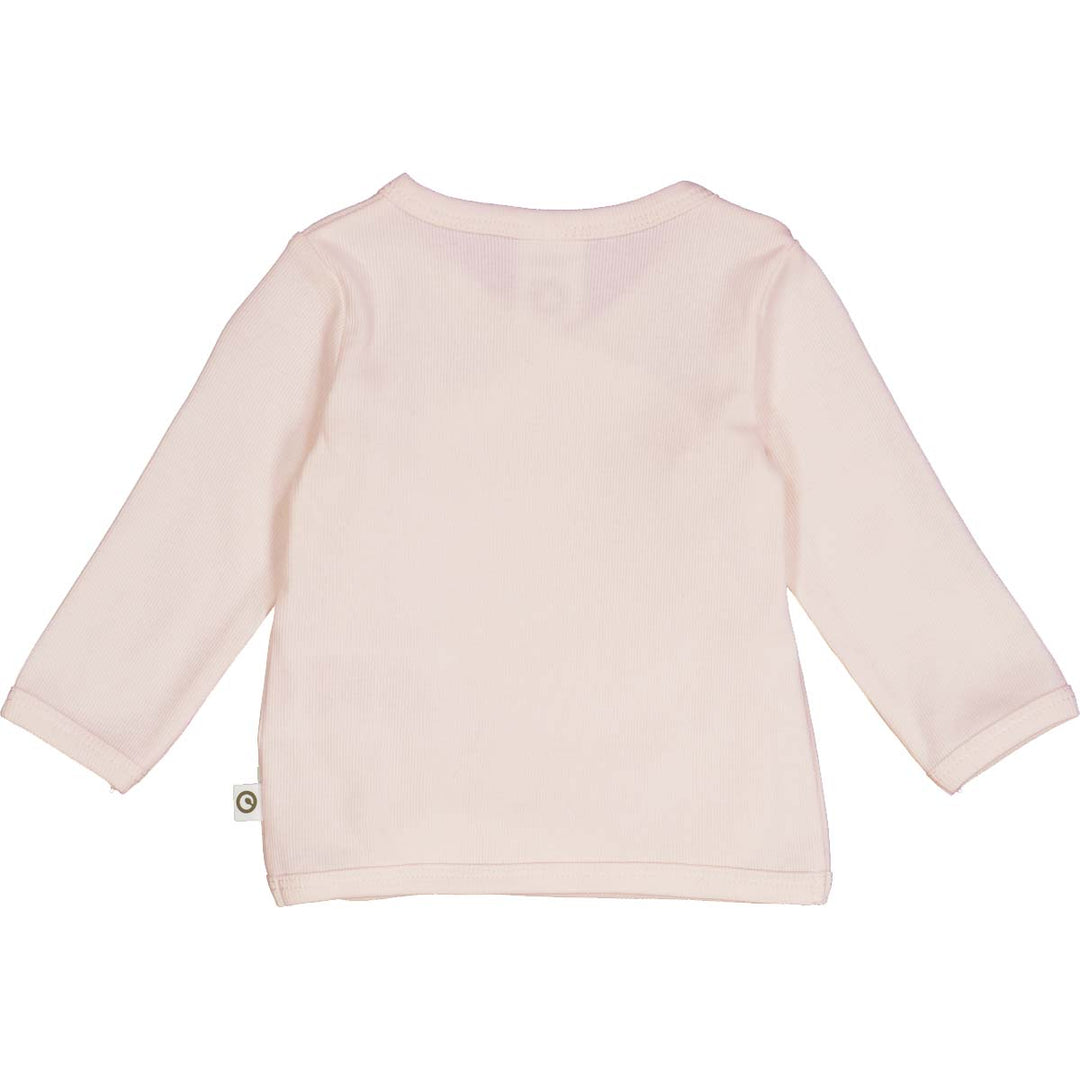 müsli RIB cardigan with cross closure L_S Tee Nightingale 014380306