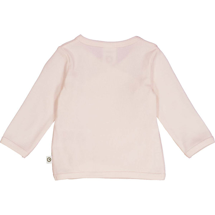 müsli RIB cardigan with cross closure L_S Tee Nightingale 014380306