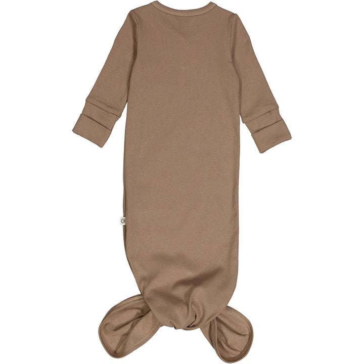 müsli RIB knot gown Bodystockings Walnut 017080802
