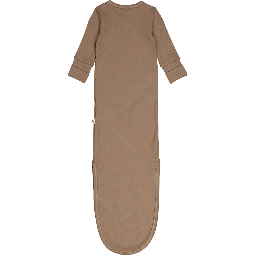 müsli RIB knot gown Bodystockings Walnut 017080802