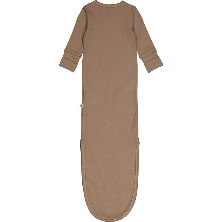 müsli RIB knot gown Bodystockings Walnut 017080802