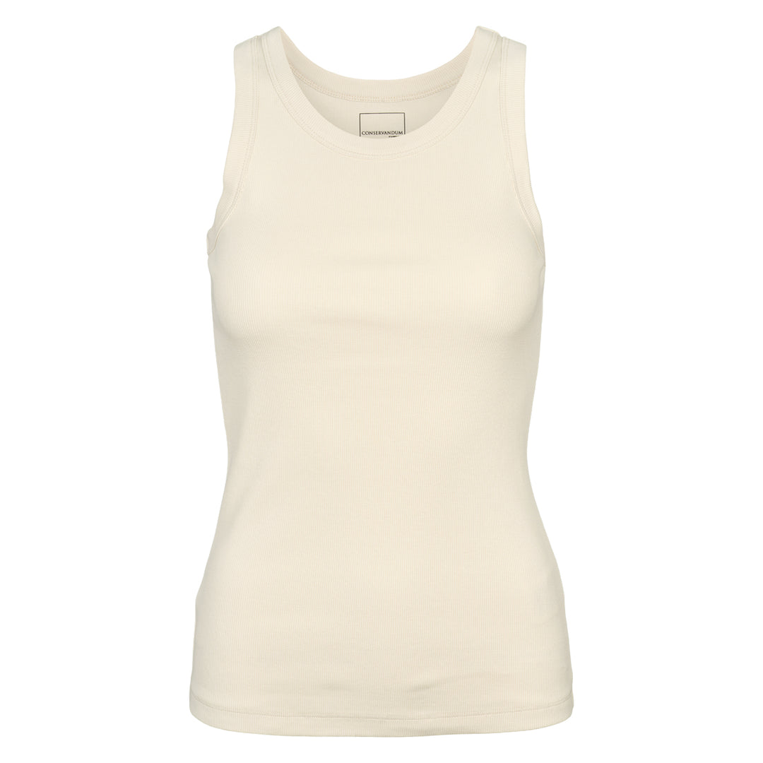 Conservandum RIB tank top S_S Tee Birch 013090500