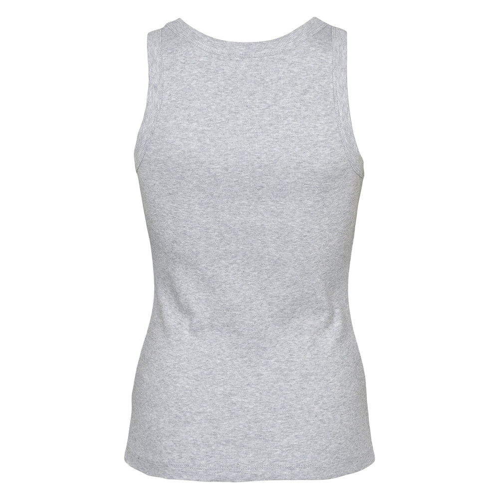 Conservandum RIB tank top S_S Tee Pale greymarl 207670000