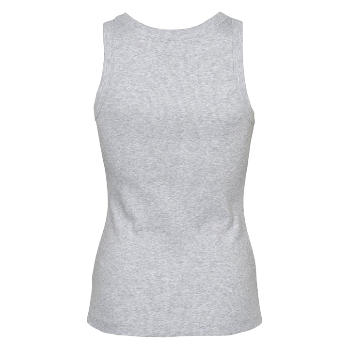 Conservandum RIB tank top S_S Tee Pale greymarl 207670000