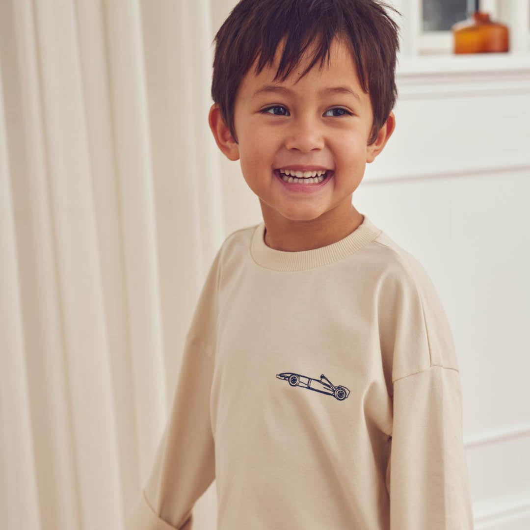 müsli Racing L/S T L_S Tee Oak 013040001