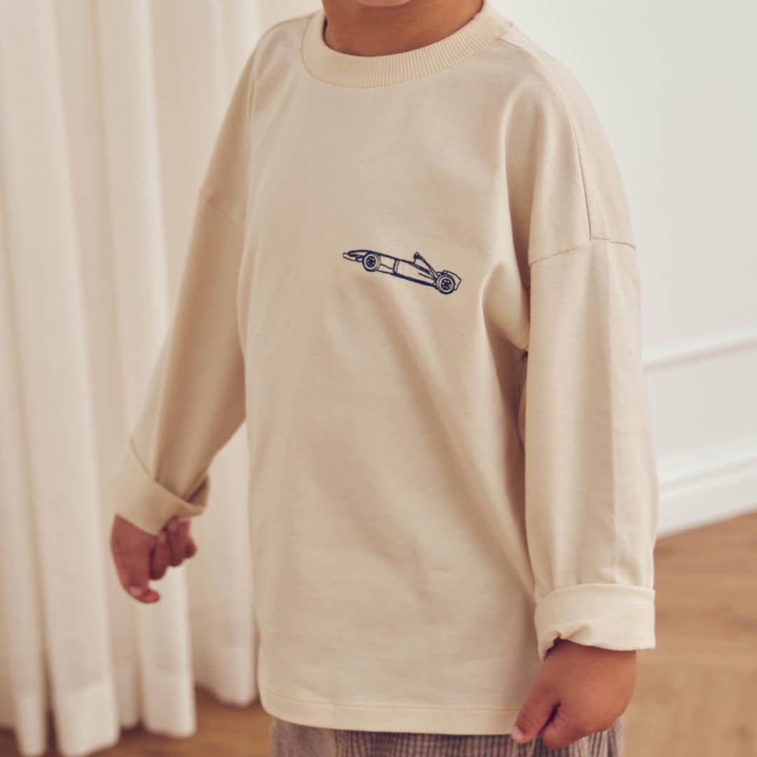 müsli Racing L/S T L_S Tee Oak 013040001