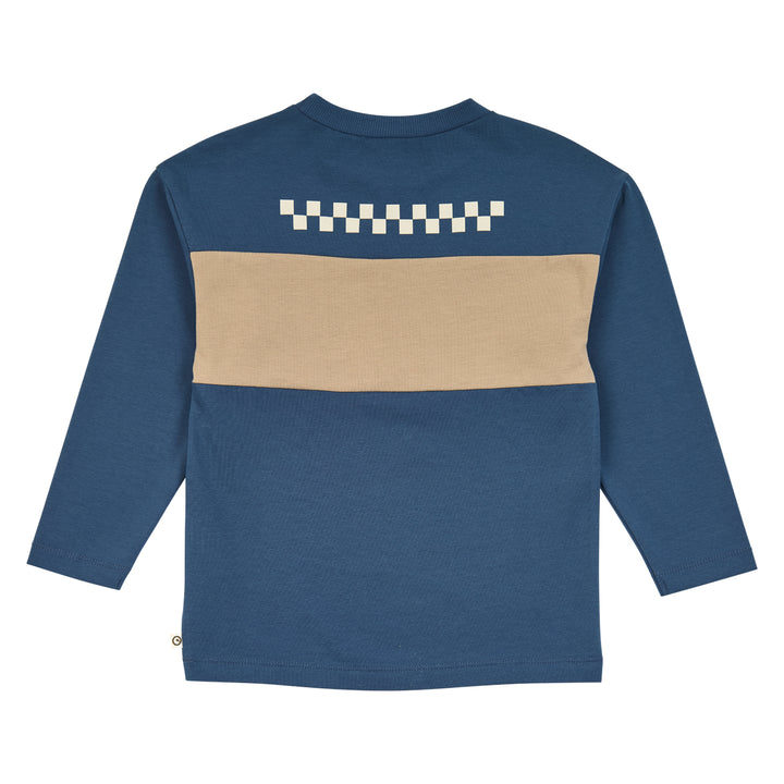 müsli Racing Printed L/S T L_S Tee Navy 019403101