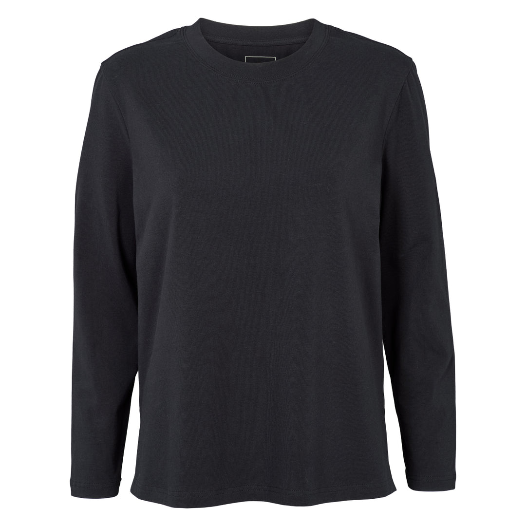 Conservandum SCOOP NECK top S_S Tee Black 019400706