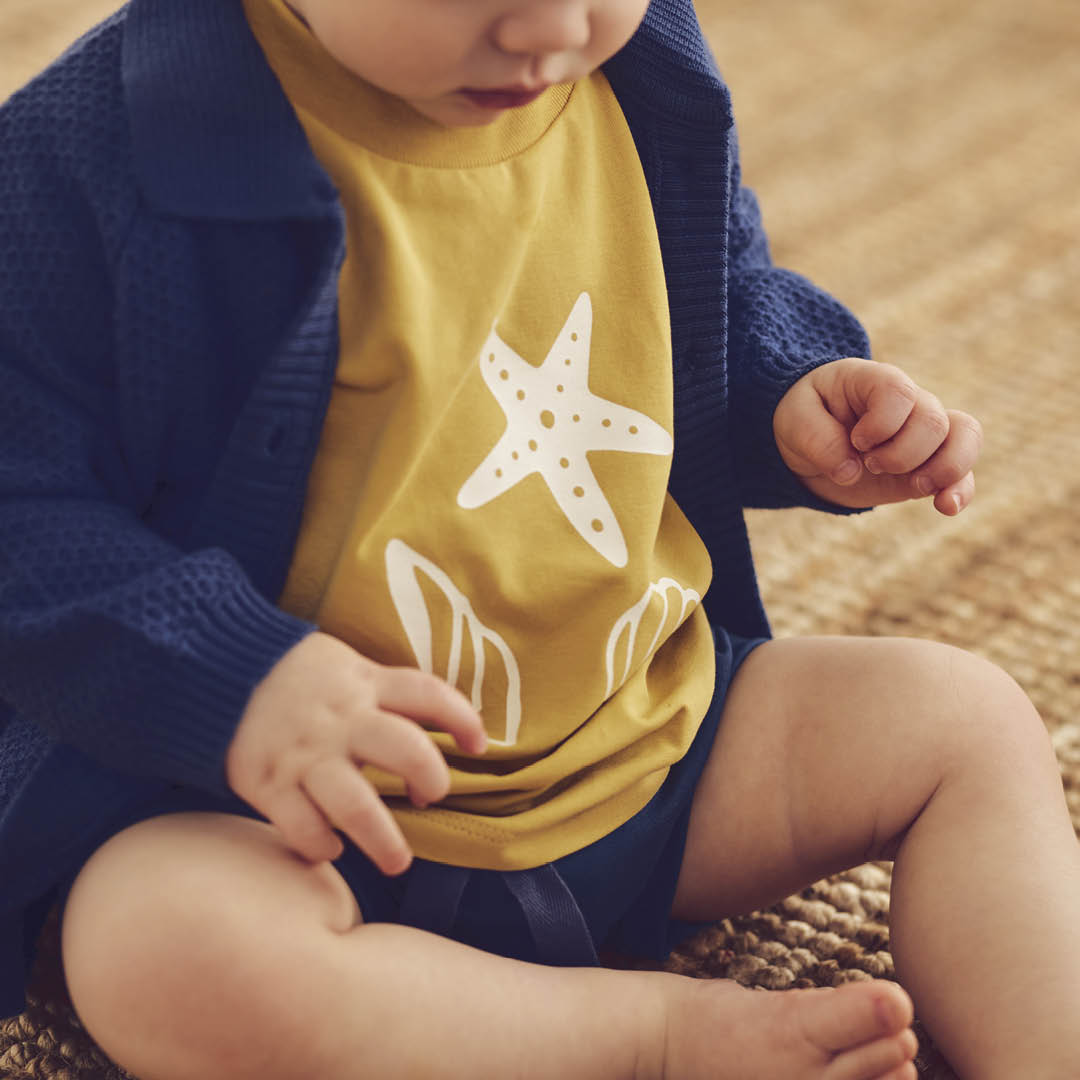 müsli SEA front print T-shirt S_S Tee Hemp 014072100