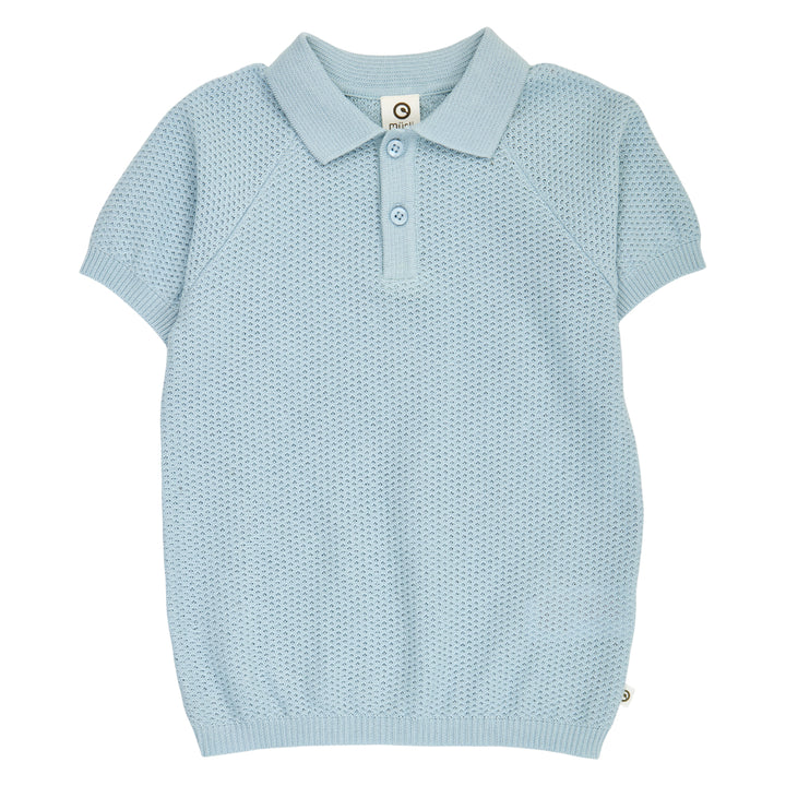 müsli SEA knitted polo S_S Tee Ocean 014421102