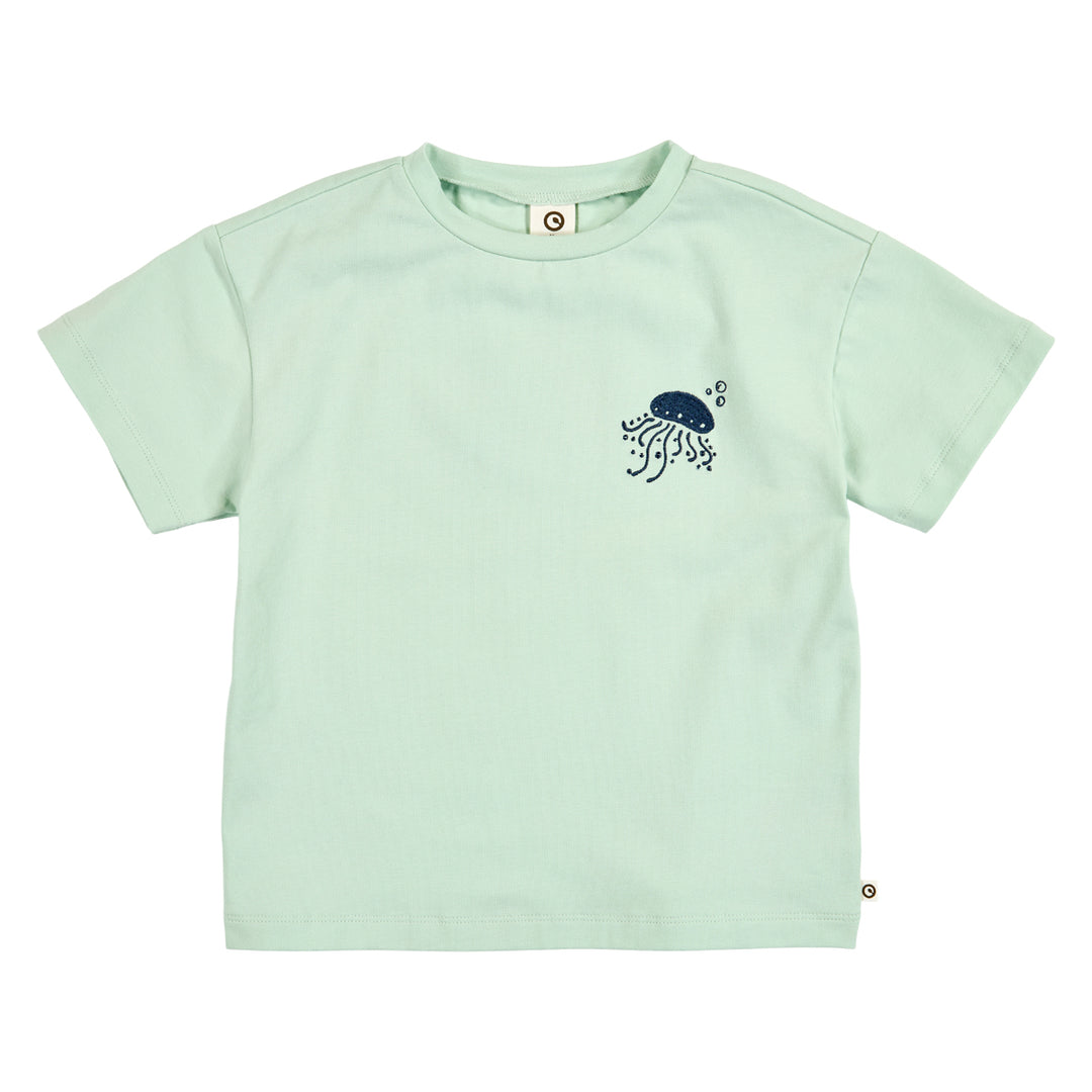 müsli SEA printed T-shirt S_S Tee Emerald 014480701