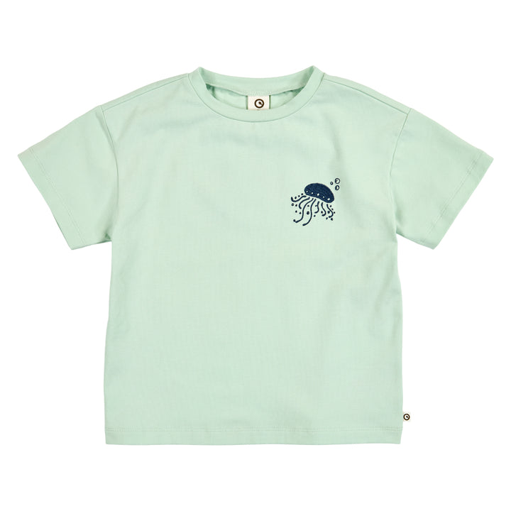 müsli SEA printed T-shirt S_S Tee Emerald 014480701