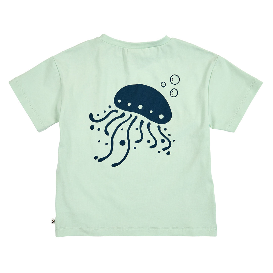 müsli SEA printed T-shirt S_S Tee Emerald 014480701