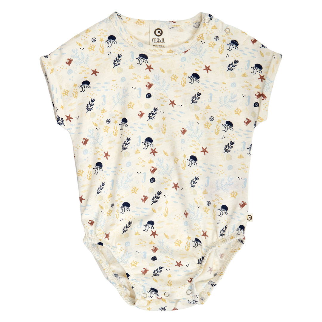 müsli SEA printed body Bodystockings Tofu/ Hemp/ Navy 690000308