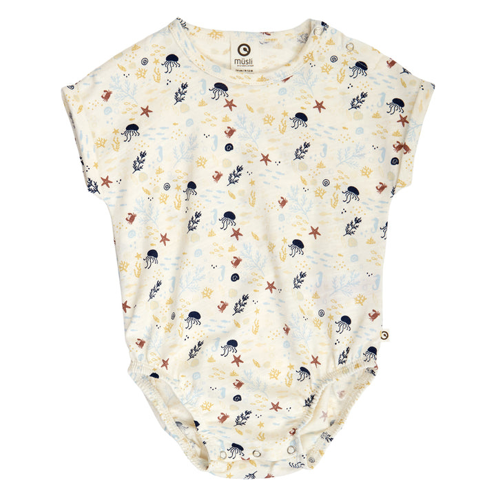 müsli SEA printed body Bodystockings Tofu/ Hemp/ Navy 690000308